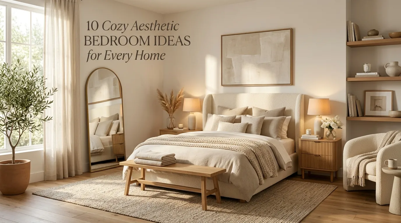 10 Cozy Aesthetic Bedroom Ideas for Every Home