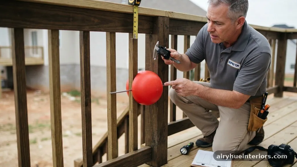 The Science of Safety and Measurement - The 4-Inch Sphere Rule: Why Building Inspectors Fail Wider Baluster Gaps