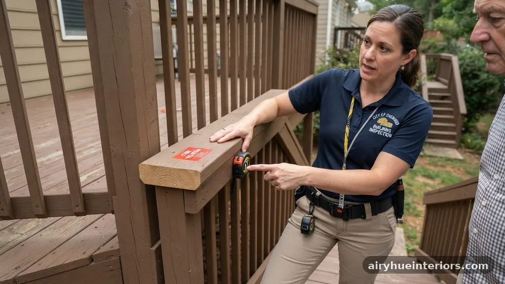 Why Wide 2x6 Flat Wood Handrails Fail Residential Building Inspections